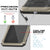 iPhone 16 Metal Extreme 3.0 -Serie Aluminium Wateref of Case IP68 W/Buillt im Bildschirmschutz und Kickstand [Gold]
