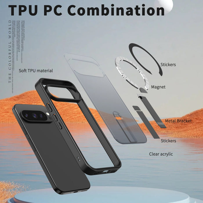 Google Pixel 10 Pro XL Lucid 3.0 Clear Protective Cover mit magnetischer drahtloser Ladung
