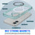 Punkcase iPhone 17 Magnetic Wireless Lading Case [Clearmag -Serie] [Teal]