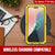 iPhone 17 Pro Max Metal Case, Heavy Duty Military Grade -Rüstungsabdeckung [Stoßdämpfer] Ganzkörper hart [Gelb]