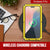 iPhone 17 Pro Metal Case, Heavy Duty Military Grade -Rüstungsabdeckung [Schocksicher] Ganzer Körper hart [Gelb]