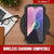 iPhone 17 Metallkoffer, Heavy Duty Military Grade Rüstungsabdeckung [Schocksicher] Ganzkörper hart [Schwarz]