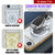 Punkcase iPhone 17 Air Magnetic Wireless Lading Case [Clearmag -Serie] [Gold]