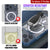 Punkcase iPhone 17 Pro Max Magnetic Wireless Lading Case [Clearmag -Serie] [Navy]