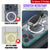 Punkcase iPhone 17 Pro Max Magnetic Wireless Lading Case [Clearmag -Serie] [Teal]