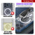 Punkcase iPhone 17 Pro Magnetic Wireless Lading Case [Clearmag -Serie] [Navy]