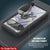 Google Pixel 9A Water of Case, PunkCase [Extreme Series] Panzerabdeckung mit integriertem Bildschirmschutz [lila]