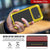 iPhone 17 Pro Metal Case, Heavy Duty Military Grade -Rüstungsabdeckung [Schocksicher] Ganzer Körper hart [Gelb]