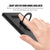 Galaxy Note 8 Case, Punkcase Magnetix Protective TPU Cover W/ Kickstand, Screen Protector [Black] 