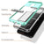 Galaxy S9 Case, PUNKcase [LUCID 3.0 Series] [Slim Fit] [Clear Back] Armor Cover w/ Integrated Kickstand, Anti-Shock System & PUNKSHIELD Screen Protector for Samsung Galaxy S9 [Teal] (Color in image: Black)