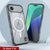 Punkcase iPhone 17 Air Magnetic Wireless Lading Case [Clearmag -Serie] [Black]