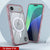 Punkcase iPhone 17 Air Magnetic Wireless Lading Case [Clearmag -Serie] [Rose]