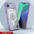 Punkcase iPhone 17 Air Magnetic Wireless Lading Case [Clearmag -Serie] [lila]