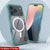 Punkcase iPhone 17 Pro Max Magnetic Wireless Lading Case [Clearmag -Serie] [Teal]