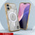 Punkcase iPhone 17 Magnetic Wireless Lading Case [Clearmag -Serie] [Gold]