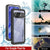 Google Pixel 9A Water of Case, PunkCase [Extreme Series] Panzerabdeckung mit integriertem Bildschirmschutz [Weiß]