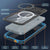 iPhone 17 Pro Max Water of Water of Case, PunkCase [Extreme Mag -Serie] Panzerabdeckung mit integriertem Bildschirmschutz [Blau]