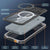 iPhone 17 Pro Max Water of Water of Case, PunkCase [Extreme Mag -Serie] Panzerabdeckung mit integriertem Bildschirmschutz [Weiß]
