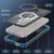 iPhone 17 wasserdichte Hülle, PunkCase [Extreme Series] Panzerabdeckung mit integriertem Bildschirmschutz [Marineblau]