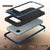 iPhone 17 Air Metal Case, Heavy Duty Military Grade -Rüstungsabdeckung [Stoßdämpfer] Ganzkörper hart [blau]