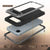 iPhone 17 Air Metal Case, Heavy Duty Military Grade -Rüstungsabdeckung [Stoßdämpfer] Ganzkörper hart [Silber]
