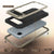 iPhone 17 Air Metal Case, Heavy Duty Military Grade -Rüstungsabdeckung [Stoßdämpfer] Ganzkörper hart [Gold]