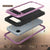iPhone 17 Air Metal Case, Heavy Duty Military Grade -Rüstungsabdeckung [Schocksicher] Ganzkörper hart [Pink]