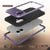 iPhone 17 Metallkoffer, Heavy Duty Military Grade Rüstungsabdeckung [Schocksicher] Ganzkörper hart [lila]