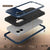 iPhone 17 Metallhülle, Heavy Duty Military Grade Rüstungsabdeckung [Schocksicher] Ganzkörper hart [blau]