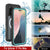 iPhone 17 Pro Max Water of Water of Case, PunkCase [Extreme Mag -Serie] Panzerabdeckung mit integriertem Bildschirmschutz [Teal]