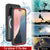 iPhone 17 Pro Max Water of Water of Case, PunkCase [Extreme Mag -Serie] Panzerabdeckung mit integriertem Bildschirmschutz [Rot]