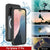 iPhone 17 Pro Water of Case, PunkCase [Extrem Mag -Serie] Rüstungsabdeckung mit integriertem Bildschirmschutz [Schwarz]