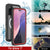iPhone 17 wasserdichte Hülle, PunkCase [Extreme Series] Panzerabdeckung mit integriertem Bildschirmschutz [Rot]