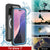 iPhone 17 wasserdichte Hülle, PunkCase [Extreme Series] Panzerabdeckung mit integriertem Bildschirmschutz [Marineblau]