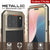 iPhone 17 Pro Max Metal Case, Heavy Duty Military Grade -Rüstungsabdeckung [Stoßdämpfer] Ganzkörper hart [Gold]