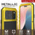 iPhone 17 Pro Max Metal Case, Heavy Duty Military Grade -Rüstungsabdeckung [Stoßdämpfer] Ganzkörper hart [Gelb]