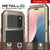 iPhone 17 Pro Metal Case, Heavy Duty Military Grade -Rüstungsabdeckung [Schocksicher] Ganzkörper hart [Gold]