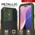 iPhone 17 Metallhülle, Heavy Duty Military Grade Rüstungsabdeckung [Schocksicher] Ganzkörper hart [dunkelgrün]