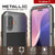 iPhone 17 Metallhülle, Heavy Duty Military Grade Rüstungsabdeckung [Schocksicher] Ganzkörper hart [Silber]