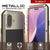 iPhone 17 Metallkoffer, Heavy Duty Military Grade Rüstungsabdeckung [Schocksicher] Ganzkörper hart [Gold]