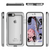 iPhone 8+ Plus Waterproof Case, Ghostek® Atomic Series | Shockproof | Dirt-proof | Snow-proof | Ultra Fit | [SILVER] (Color in image: Pink)