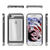 iPhone 8 Case, Ghostek® Cloak 2.0 Series for Apple iPhone 8 Slim Protective Armor Case Cover | Explosion-Proof Screen Protector | Aluminum Frame | TPU Shell | Warranty | Ultra Fit (Black) (Color in image: Silver)