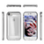 iPhone 7 Case, Ghostek® 2.0  Cloak 2.0 Silver Series w/ Explosion-Proof Screen Protector | Aluminum Frame (Color in image: Red)