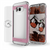 Galaxy S8 Case, Ghostek Pink 2.0 Pink Series w/ ExplosionProof Screen Protector | Aluminum Frame (Color in image: Pink)