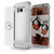 Galaxy S8 Case, Ghostek® 2.0 Silver Series w/ Explosion-Proof Screen Protector | Aluminum Frame (Color in image: Silver)
