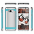 Galaxy S8 Case, Ghostek® 2.0 Teal Series w/ Explosion-Proof Screen Protector | Aluminum Frame (Color in image: Red)