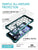 iPhone 8+ Plus Case, Ghostek® Covert Teal Premium Protective Armor | Lifetime Warranty Exchange (Color in image: space grey)
