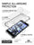 iPhone 7 Plus Case, Ghostek® Covert Clear, Premium Impact Protective Armor | Warranty (Color in image: rose pink)