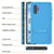 PunkCase Galaxy Note 10+ Plus Waterproof Case, [KickStud Series] Armor Cover [Light-Blue] (Color in image: Pink)