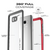 Galaxy S8 Waterproof Case, Ghostek Atomic 3 Series |Shockproof | Dirt-proof | Snow-proof | Aluminum Frame |(Black) (Color in image: Red)
